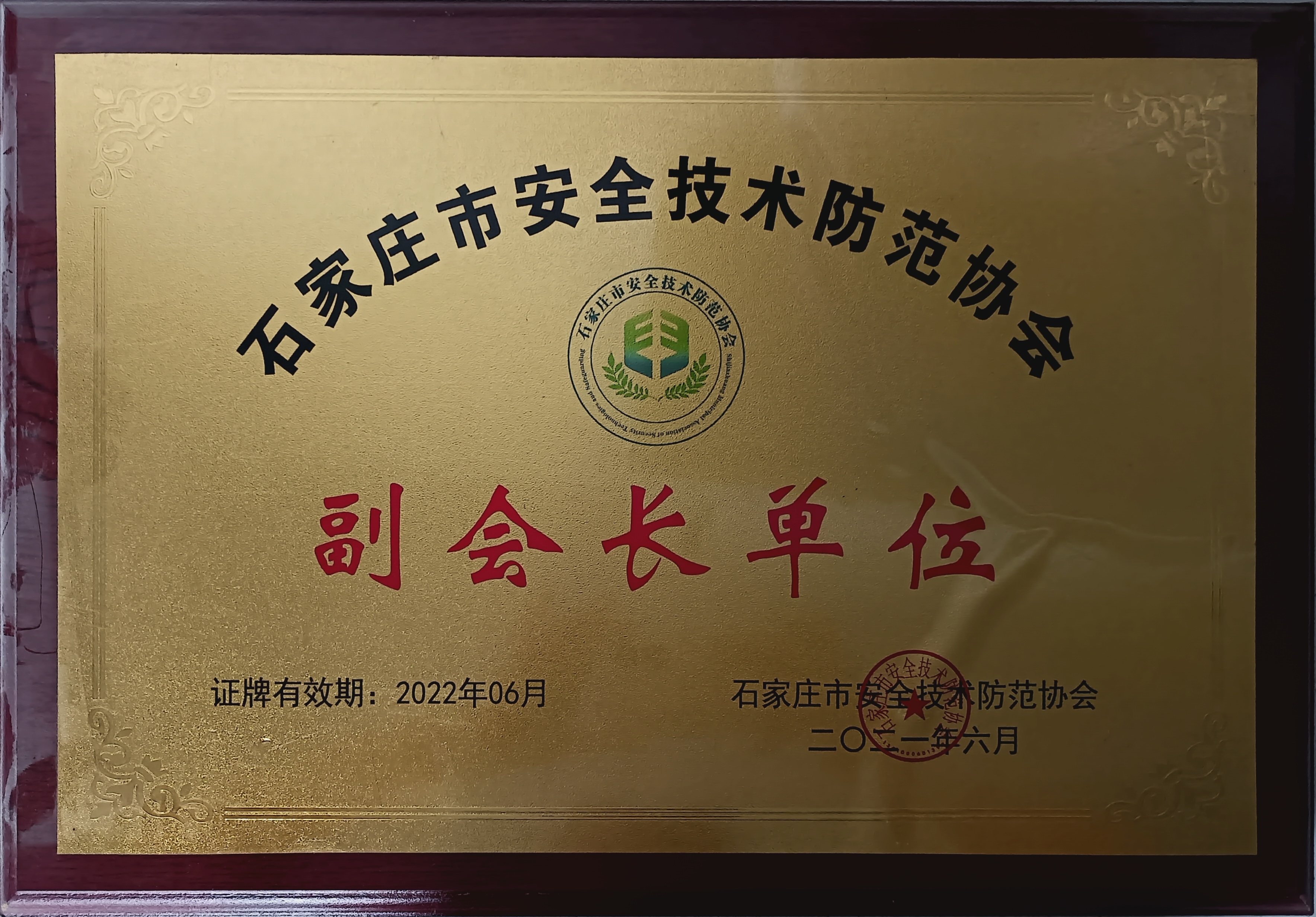 石家庄市安全技术防范协会副会长单位